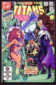 New Teen Titans #23 1st Blackfire!