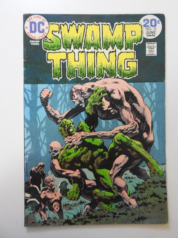 Swamp Thing #10 (1974) FN- Condition!