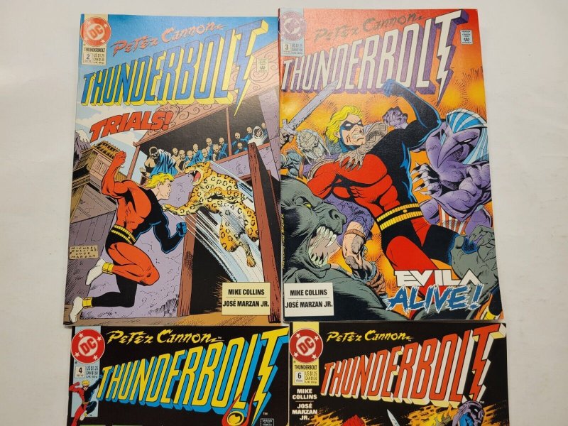 4 Thunderbolt DC Comic Books #2 3 4 6 Peter Cannon 59 TJ7