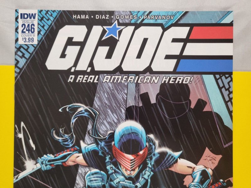 Gi Joe A Real American Hero #246 Cover B John Royle Variant 2017 IDW Publishing