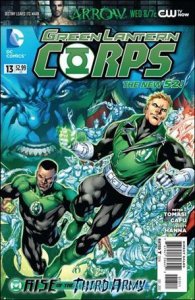Green Lantern Corps (2011) 13-A Standard Cover FN