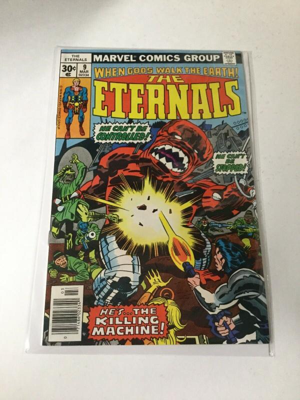 Eternals 9 Nm- Near Mint- Marvel Comics 