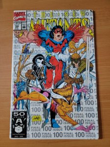 The New Mutants #100 3rd Print Silver Variant ~ DOLLAR BIN ~ 1991 Marvel Comics 