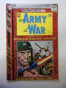 Our Army at War #148 (1964) VG/FN Condition small tear bc
