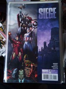 Siege #1 Director's Cut Cover (2010)