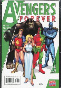 Avengers Forever #4 Quitely Cover (1999) The Avengers