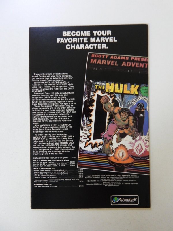 The Uncanny X-Men #205 (1986) VF+ condition