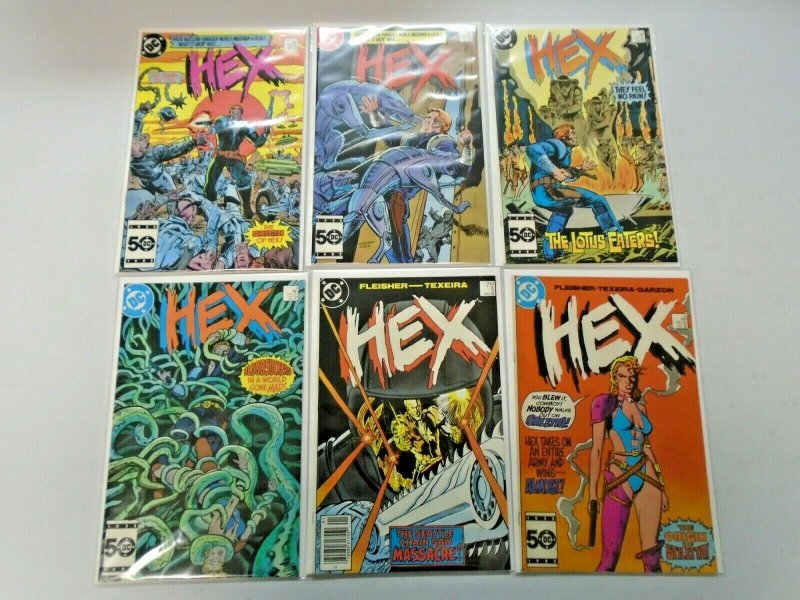 Hex DC Comics Set #1-18 Average 8.5 VF+ (1985-1987)