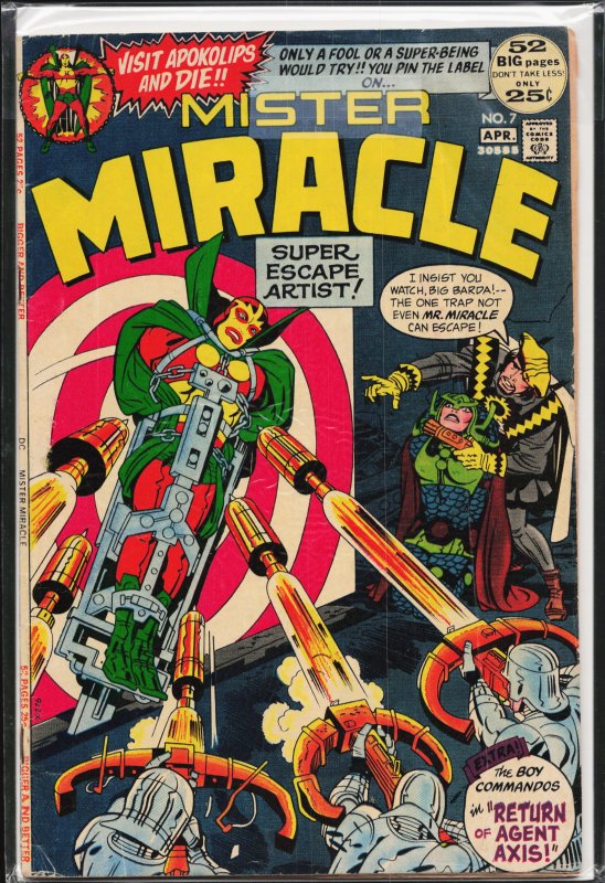 Mister Miracle #7 (1972) Mister Miracle [Key Issue]