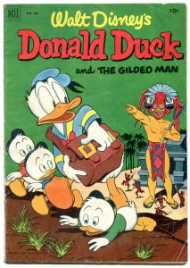 Donald Duck & Gilded Man- Four Color Comics #422 1952- Carl Barks VG 