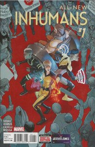 All-New Inhumans #1 Stefano Caselli Variant (2016) - NM+