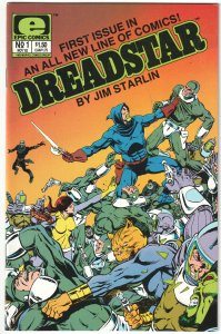 Cremator: Hell's Guardian Sneak Peek Preview! Dreadstar #1 (1982)
