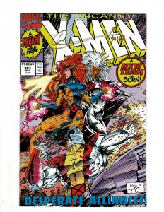 Uncanny X-Men # 281 NM 1st Print SIGNED On Cover Whilce Portacio Wolverine EJ9