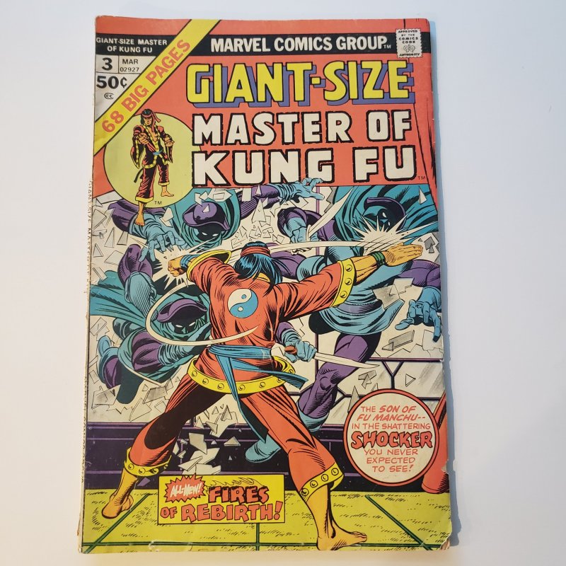 Giant size Master of Kung Fu #3