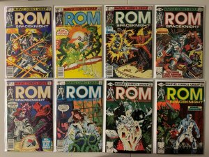 ROM Spaceknight run #2-40 + 2 annuals 41 diff avg 7.0 (1980-83)