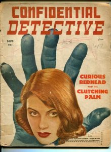 CONFIDENTIAL DETECTIVE CASES-09/1947-HIGHWAY HOUDINI-ASSASSIANS-FUGITIVES FR/G 