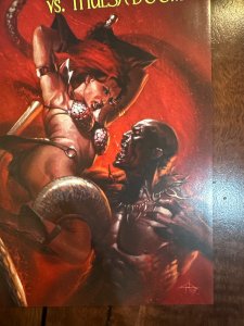 Red Sonja vs. Thulsa Doom #1 Cover B - Gabriele Dell'Otto (2006)