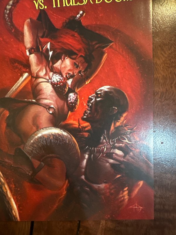 Red Sonja vs. Thulsa Doom #1 Cover B - Gabriele Dell'Otto (2006)