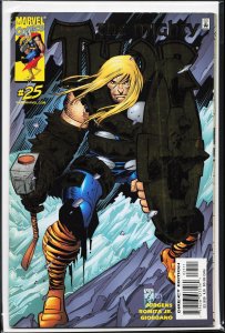 Thor #25 Metallic Foil Cover (2000) Thor