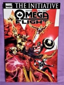 Michael Avon Oeming Avengers OMEGA FLIGHT #1 - 5 Scott Kolins (Marvel, 2007)!