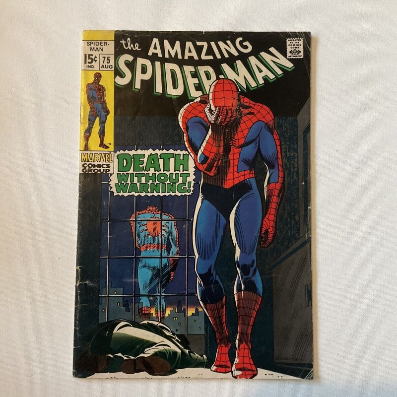 Amazing Spider-Man 75 Very Good+ Vg+ 4.5 Marvel 1969