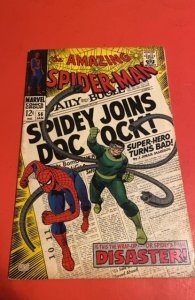 The Amazing Spider-Man #56 (1968) vs doc ock