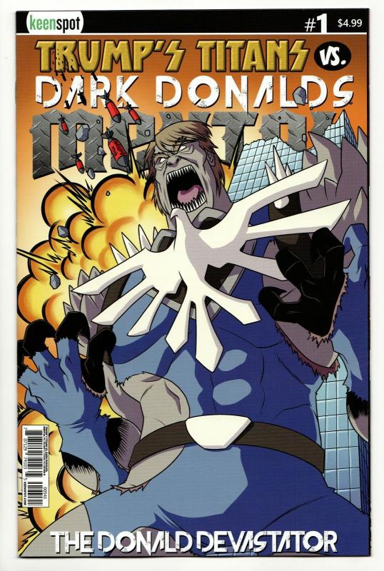 Trumps Titans vs Dark Donalds Mental #1 Cvr D (Keenspot, 2018) VF/NM