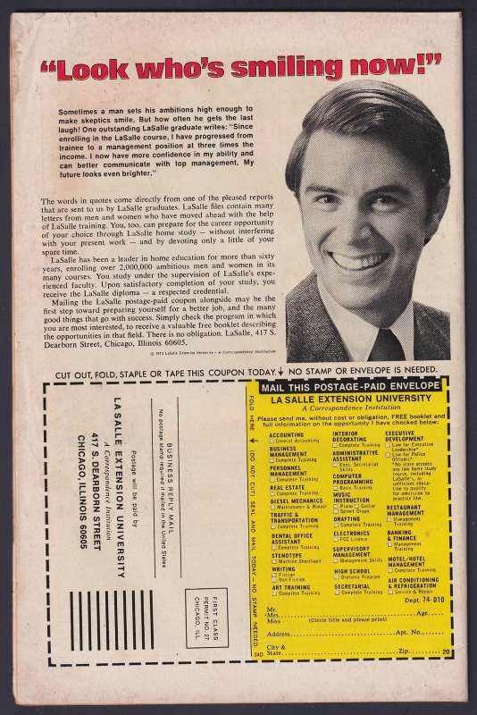 Skull the Slayer 4 (1976) VG/FN Bronze Age Marvel Comics