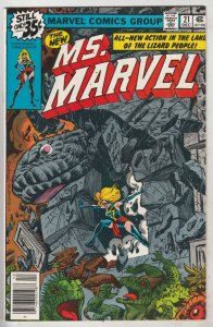 Ms. Marvel #21 (Dec-78) NM- High-Grade Ms. Marvel