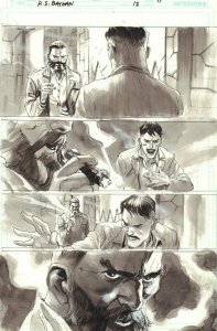All Star Batman #12 p.11 - Ink Wash - 2017 art by Rafael Albuquerque