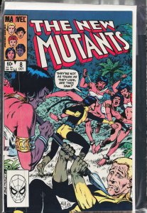 The New Mutants #8 (1983) New Mutants [Key Issue]
