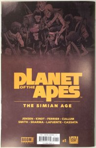 THE PLANET OF THE APES SIMIAN AGE Comic 1  Cover A — 2018 Boom Studios 40 Pages 