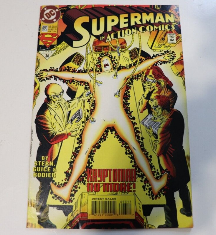 1993 Superman Action Comics #693 DC Comics 