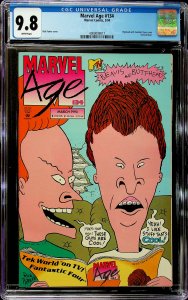 Marvel Age #134 (1994) - CGC 9.8 Cert#4008099017
