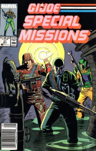 G.I. Joe Special Missions #21 (Newsstand) FN ; Marvel