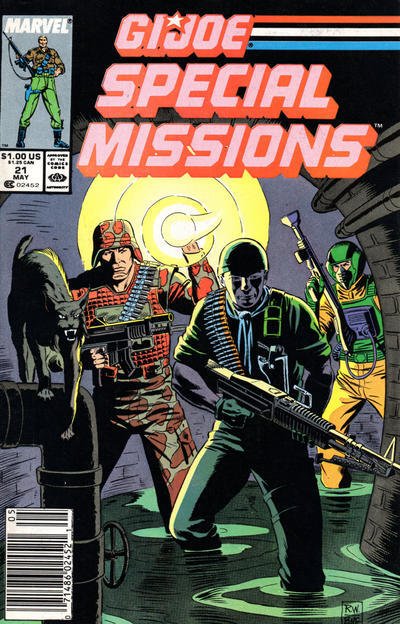 G.I. Joe Special Missions #21 (Newsstand) FN ; Marvel