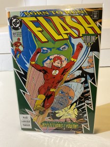 Flash #64  1992  9.0 (our highest grade)  Mark Waid!  Year One!