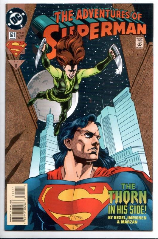 Adventures of Superman #521 (DC, 1995) VF