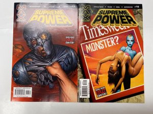 4 Supreme Power MAX comic books #13 16 17 18 75 K17