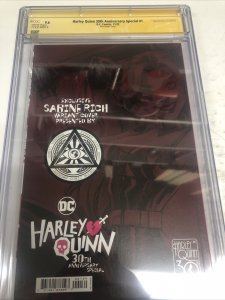 Harley Quinn 30th Anniversary Special (2022) #1 (CGC 9.6 SS) Signed Sabine Rich