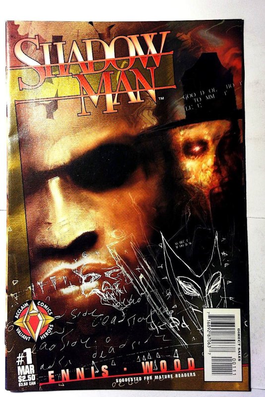 Shadowman #1 (1997) Valiant Comics 1st Print Comic Book
