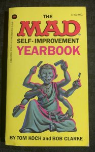 1985 MAD Self-Improvement FVF 7.0 1st Print Paperback - Nick Meglin Collection