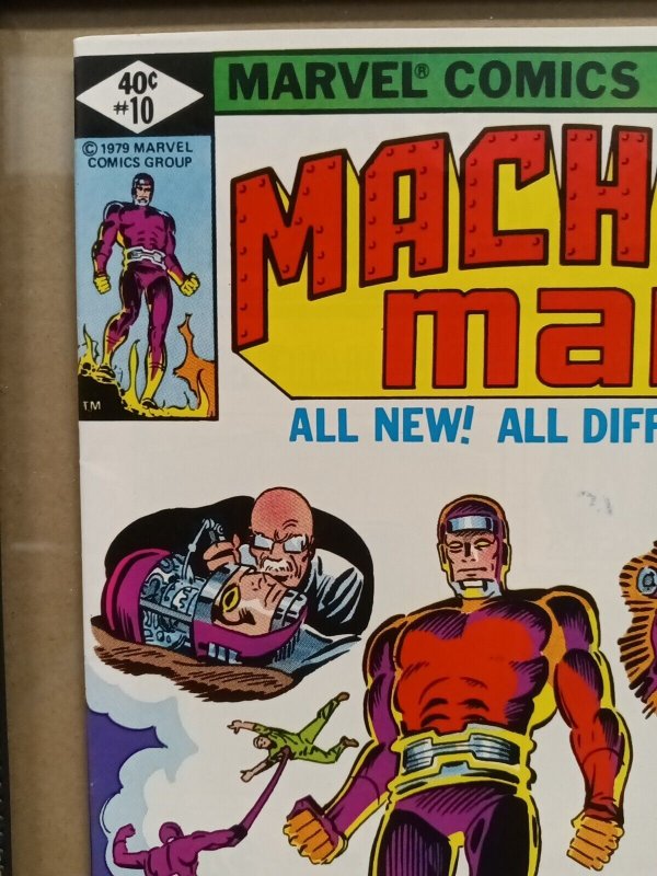 MACHINE MAN #10 NM-  MARVEL COMICS *1979* P03