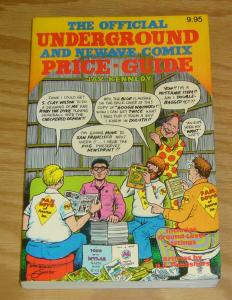 Official Underground and Newave Comix Price Guide SC VF jay kennedy - zippy 1982