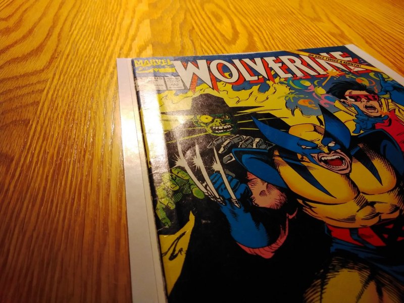 Wolverine #58 Newsstand (1992)