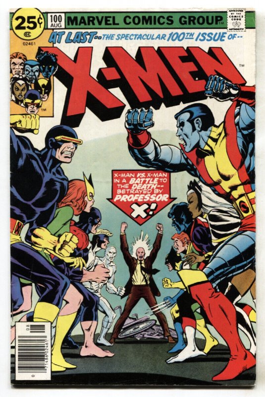 X-MEN #100--MARVEL--COMIC BOOK--Great issue--FN