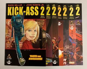 Kick-Ass 2 #1-7 Set (Icon  2010) 1 2 3 4 5 6 7 Mark Millar (9.0+)