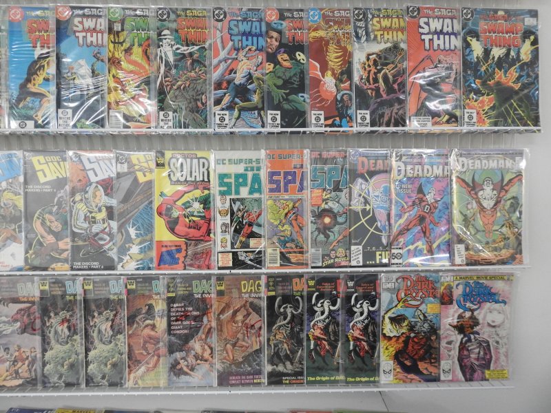 Huge Lot 160+ Comics W/ DC Comics Presents, Swamp Thing, +More! Avg FN+ Cond!