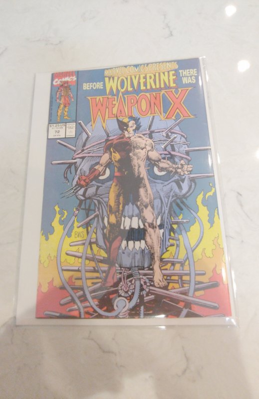 Marvel Comics Presents #72 (1991) 1st appearance of Weapon x