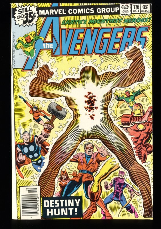 Avengers #176 NM 9.4